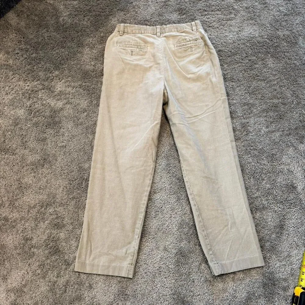 Eddie-bauer Men's Cream and Tan Trousers